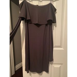 Express off the shoulder dress.